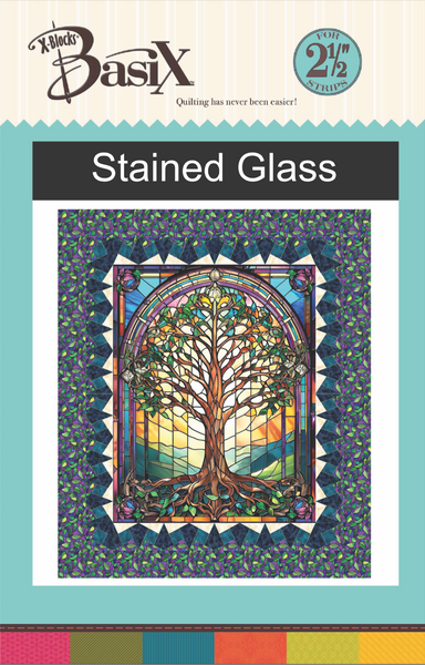 Stained Glass BasiX Quilt Pattern