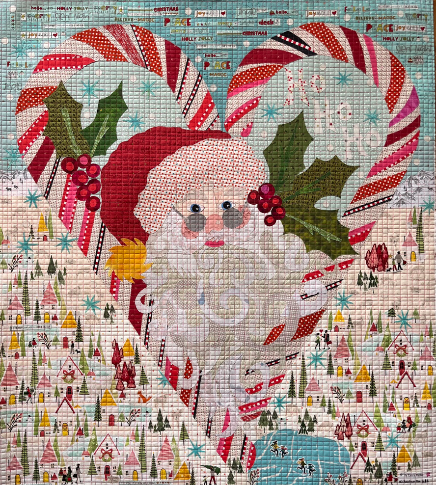 Ho Ho Ho Collage Pattern