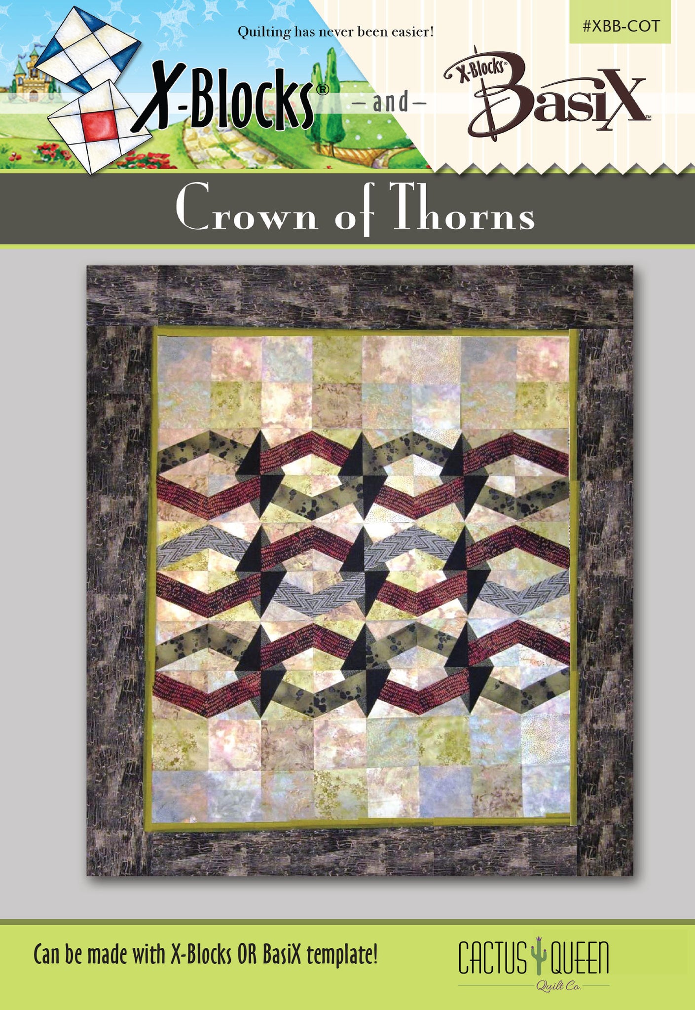 Crown of Thorns BasiX & X-Blocks Pattern