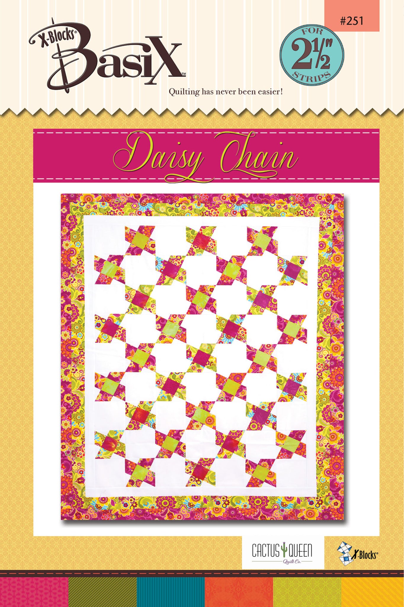 Daisy Chain BasiX Quilt Pattern