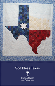 God Bless Texas Quilt Pattern by Doris Rice