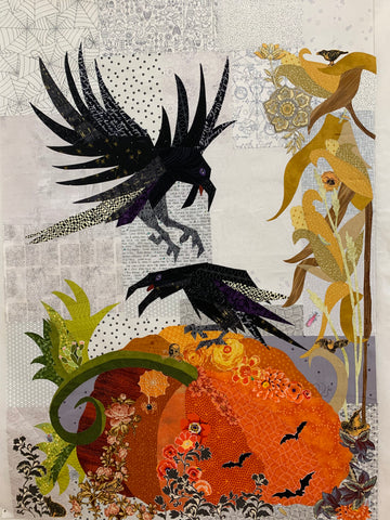 Jack Pumpkin Collage Kit by Doris Rice