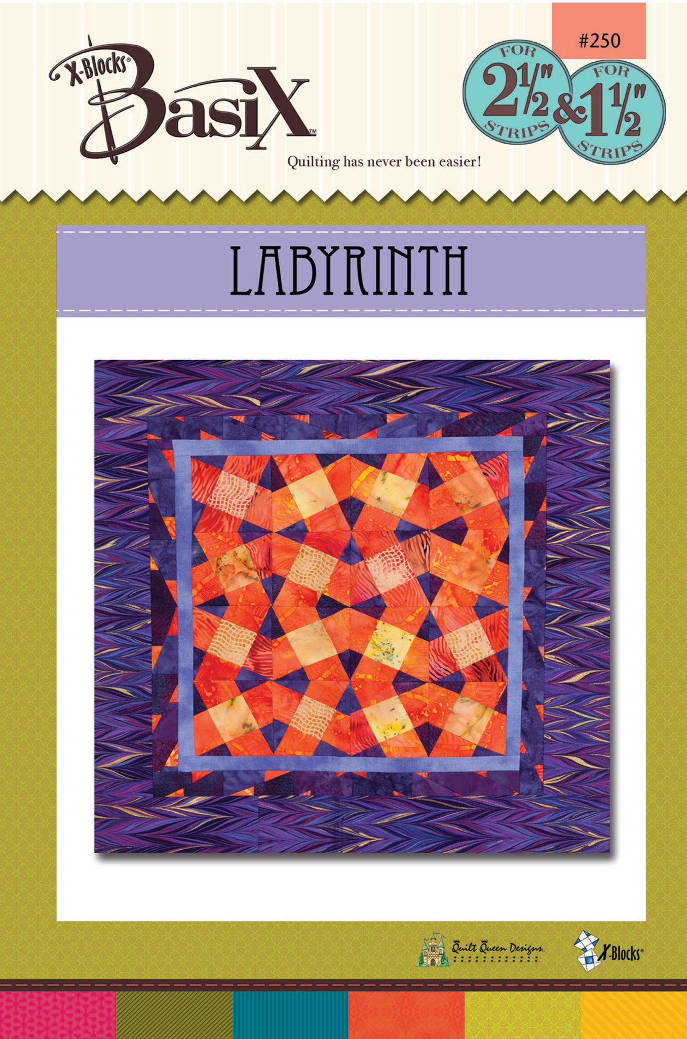 Labyrinth BasiX Quilt Pattern