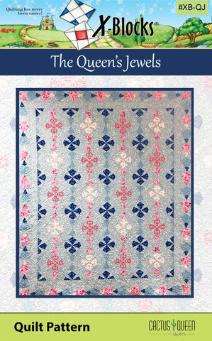 The Queen's Jewels X-Blocks Pattern