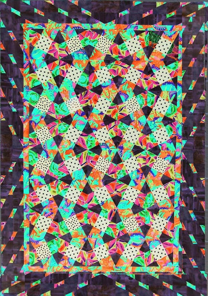 Mardi Gras X-Blocks Pattern